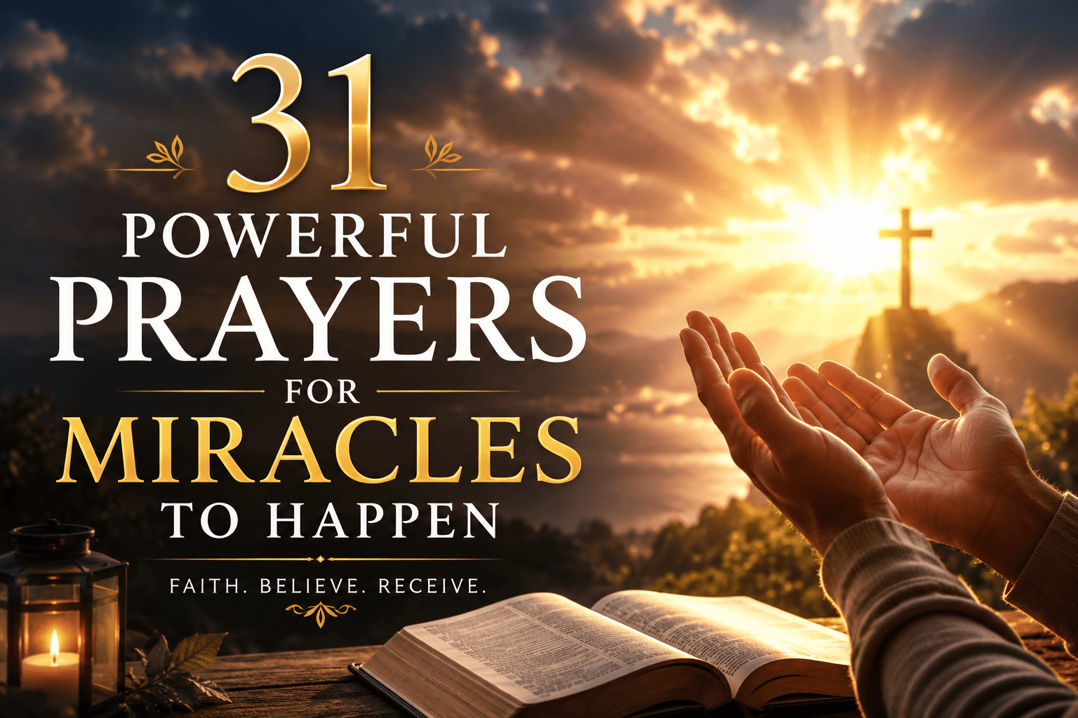 31 powerful prayers for miracles to happen
