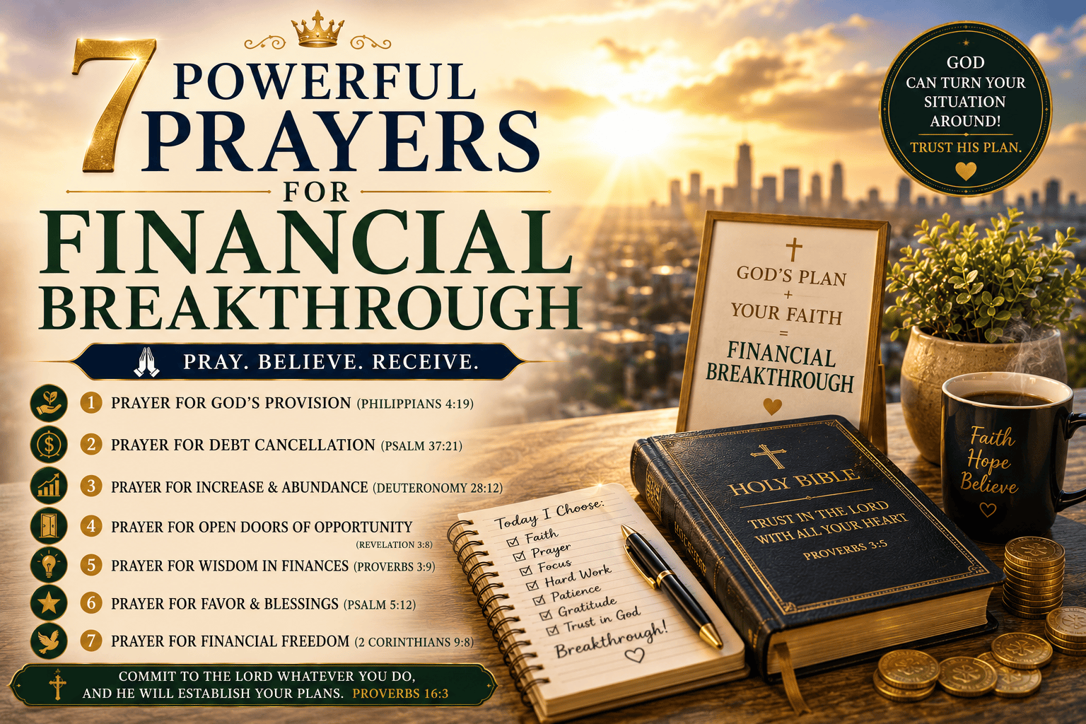 7 powerful prayers for financial breakthrough