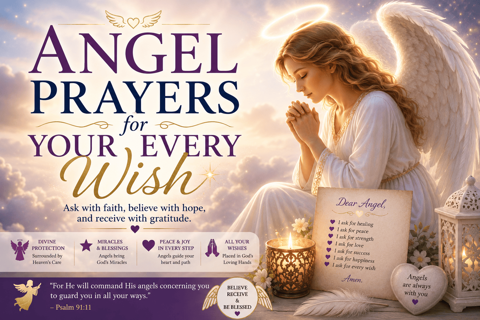 angel prayers for your every wish