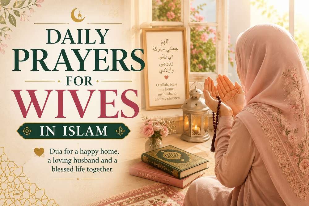 daily prayers for wives in islam