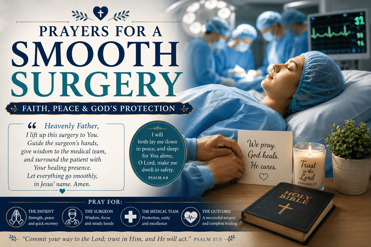 prayers for a smooth surgery