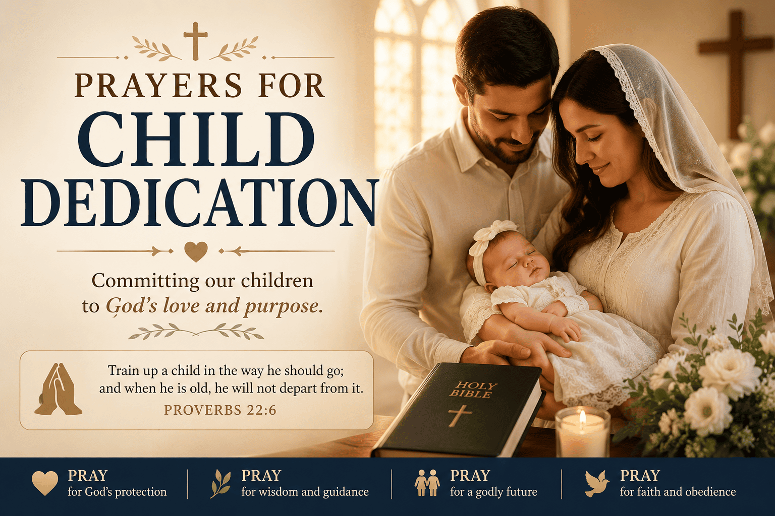 prayers for child dedication