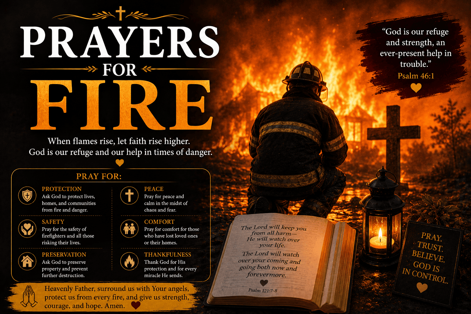 prayers for fire