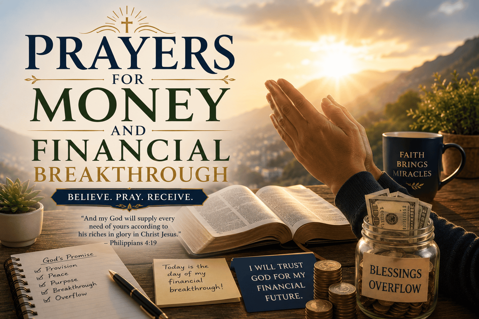 prayers for money and financial breakthrough