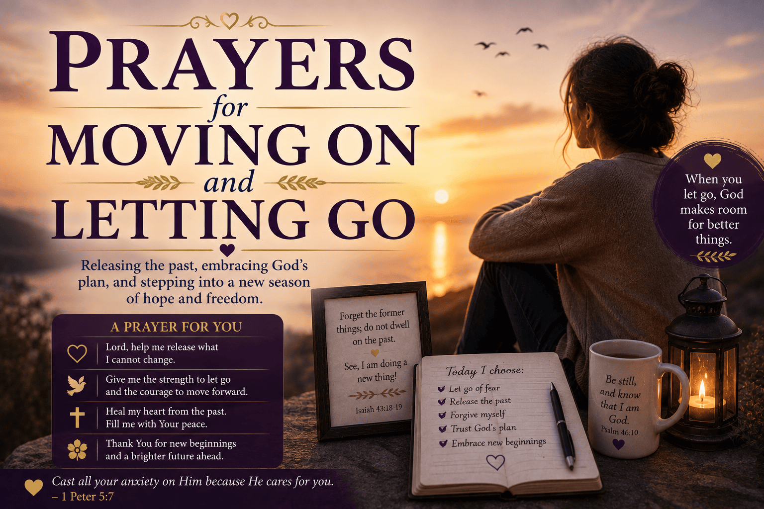 prayers for moving on and letting go