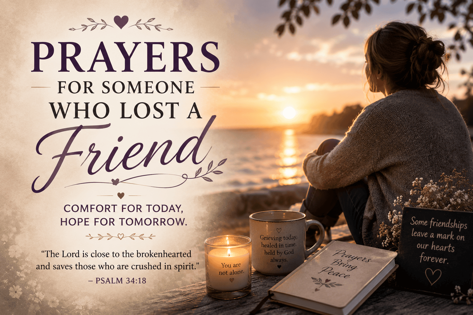 prayers for someone who lost a friend