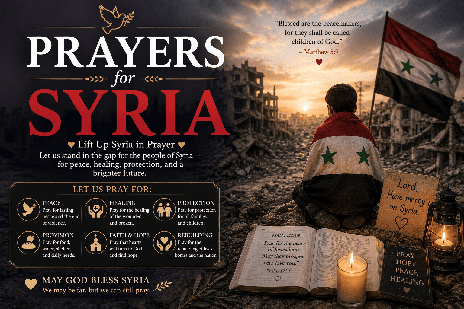 prayers for syria