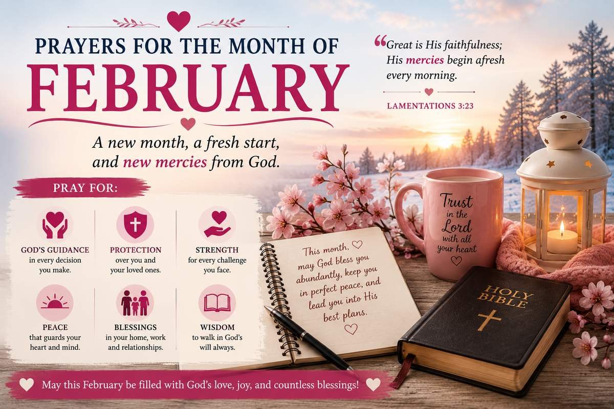 prayers for the month of february