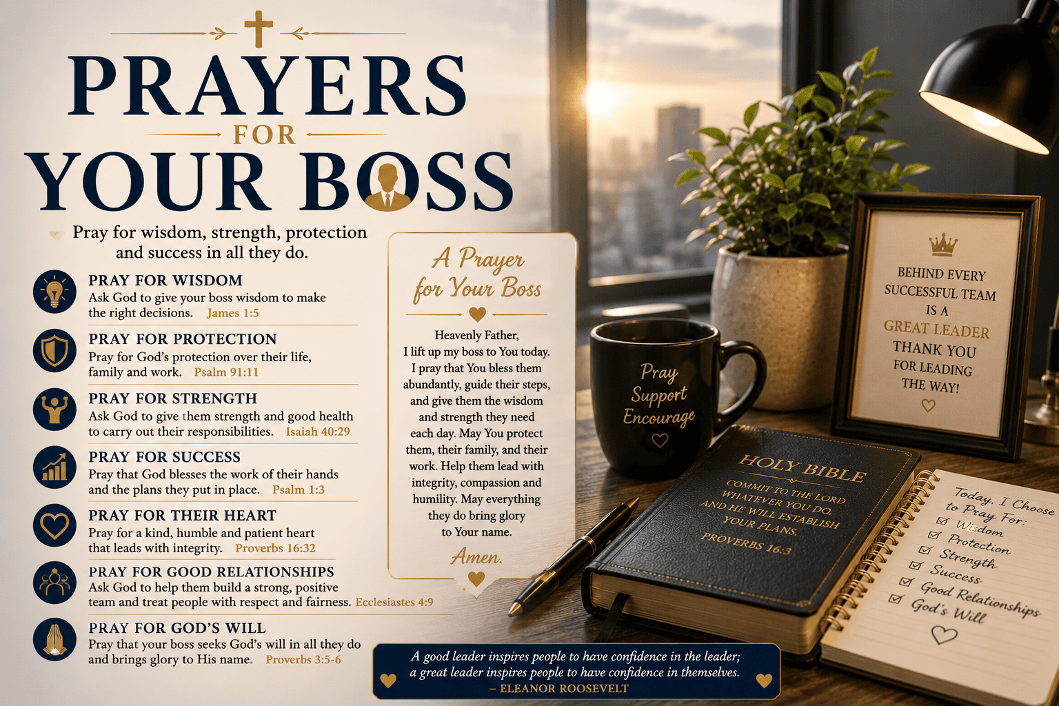 prayers for your boss