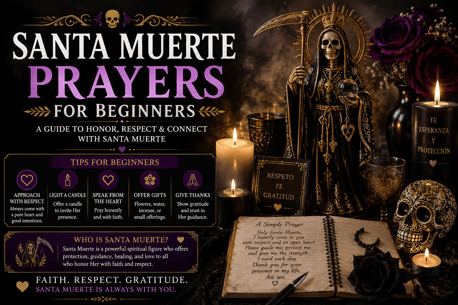 santa muerte prayers for beginners