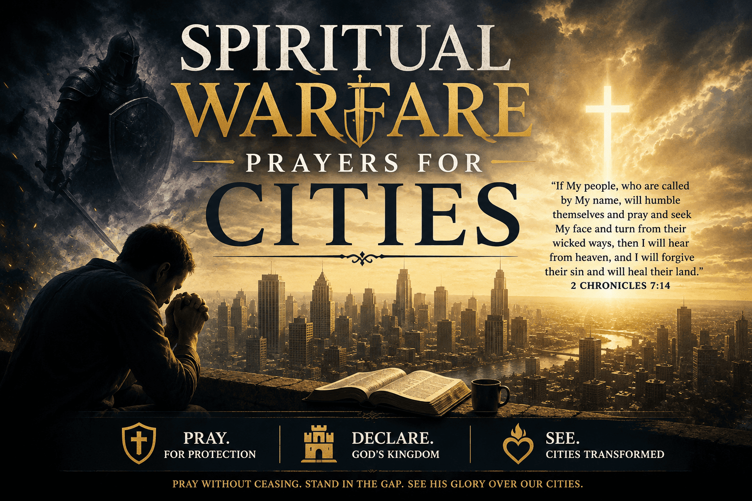 piritual warfare prayers for cities
