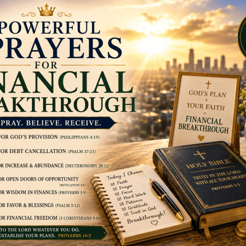 7 powerful prayers for financial breakthrough
