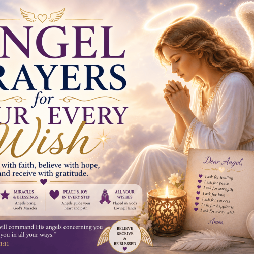 angel prayers for your every wish