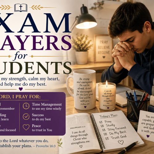 exam prayers for students