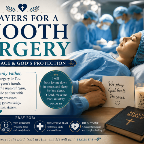 prayers for a smooth surgery