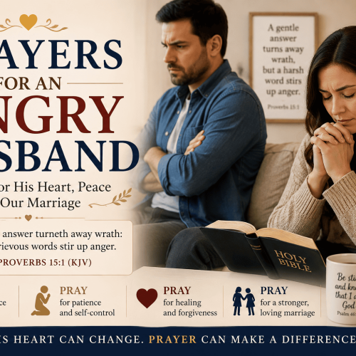 prayers for an angry husband