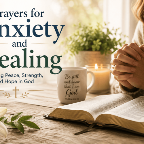 prayers for anxiety and healing