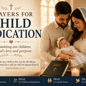 prayers for child dedication