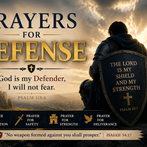 prayers for defense