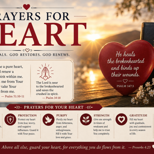 prayers for heart