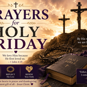 prayers for holy friday