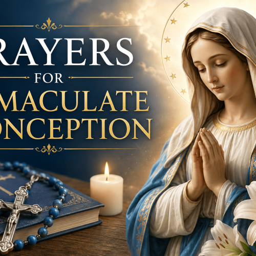 prayers for immaculate conception