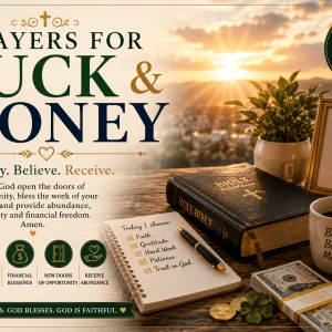 prayers for luck and money