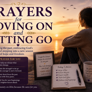 prayers for moving on and letting go