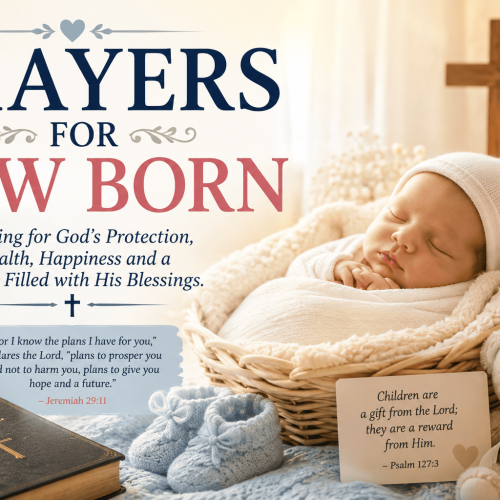 prayers for new born