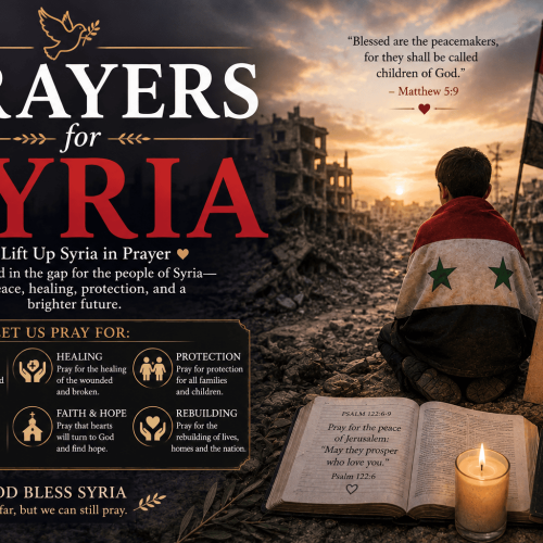 prayers for syria
