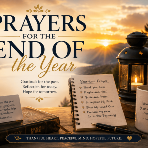 prayers for the end of the year
