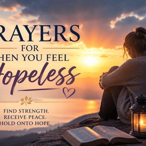 prayers for when you feel hopeless