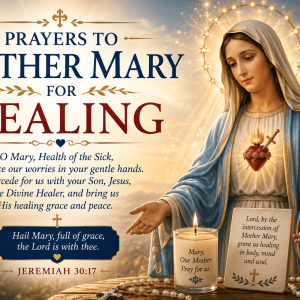 prayers to mother mary for healing