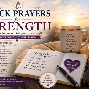 quick prayers for strength