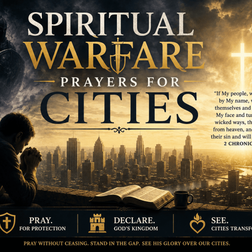 piritual warfare prayers for cities